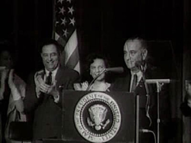 LBJ Defeats Goldwater