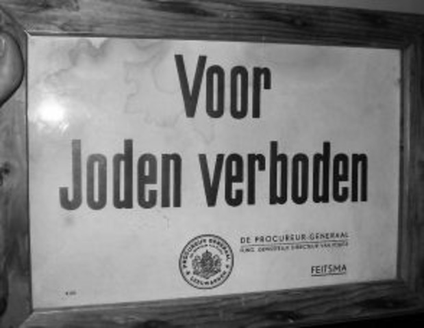 Alles verboden voor Joden