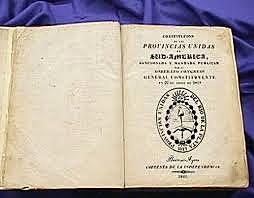 constitucion unitaria de las provincias unidas