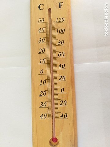 Termómetro.
