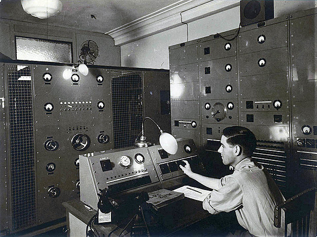 Opening of the First Public Radio Station