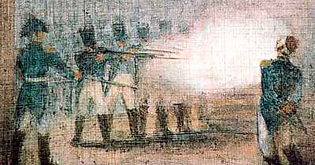 Muerte de Agustín de Iturbide.