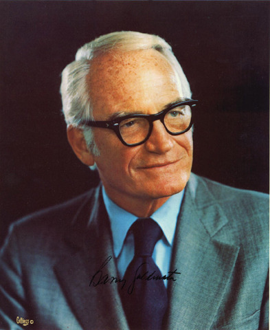Barry Goldwater runs on a conservative platform and loses to LBJ in a landslide.