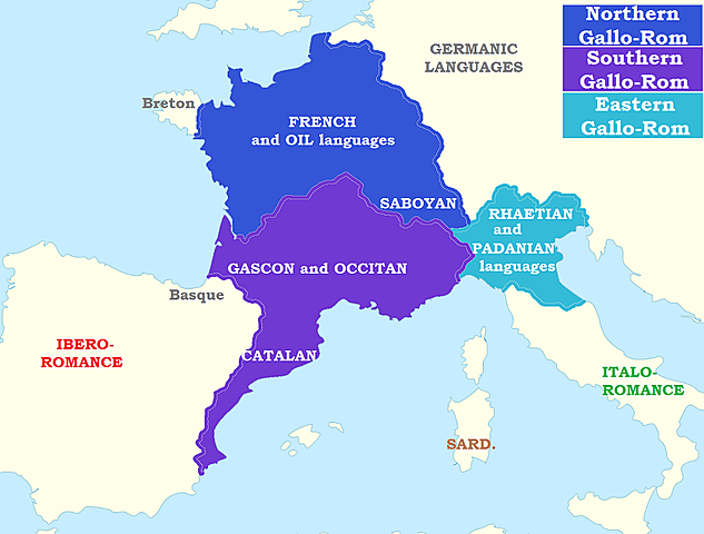 Lenguas de oíl y de oc