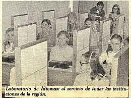 Laboratorio de idiomas