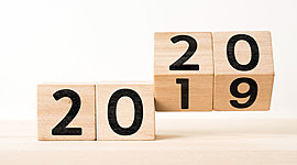 Timeline: Transición del 2019 al 2020