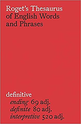 Primer tesauro P.M. Roget "Thesaurus of English Wards and Phrases" de 1852. Tesauro lingüístico documental.