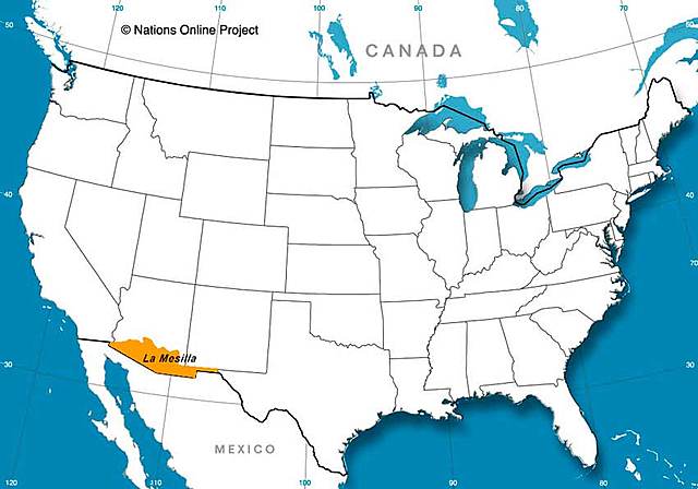 Venta del territorio de la mesilla a Estados Unidos