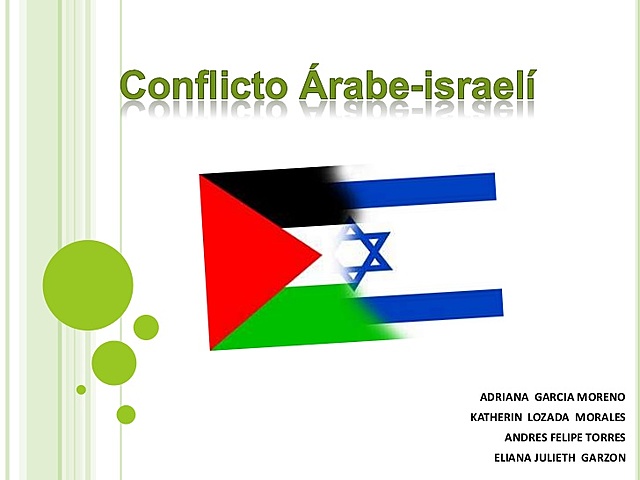 Creacion Estatal de Israel ( 1ª Guerra árabe - Israelí )