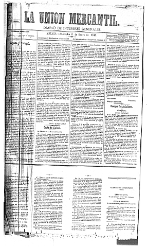 Nace La Unión Mercantil