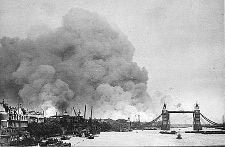 Bombardeo en Londres