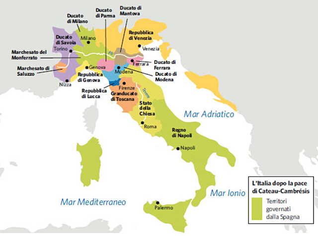 La pace di Cateau-Cambrésis