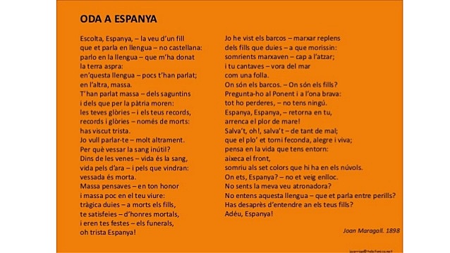 "Oda a Espanya"