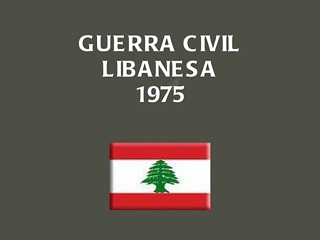 Guerra civil libanesa.