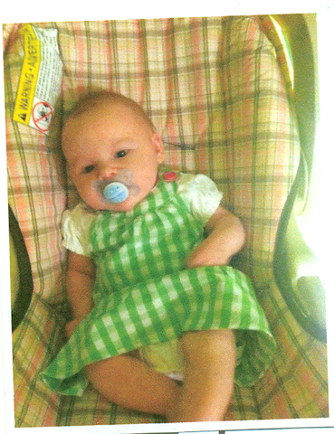 Baby cousin Olivia was born