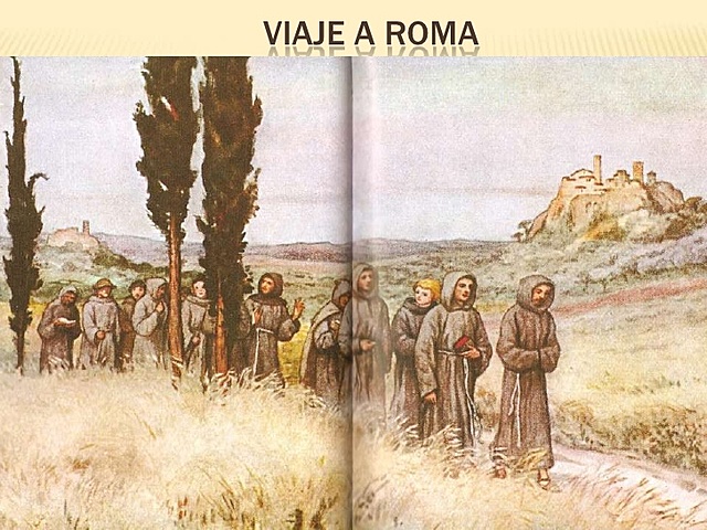 Francisco viajó a Roma