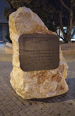 Homenaje a los muleños asesinados en los campos de concentración (t.c)