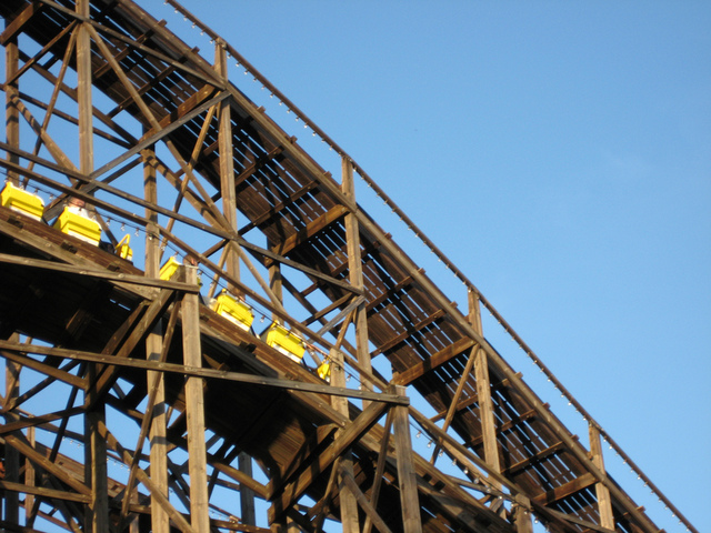 Rode First Roller-Coster