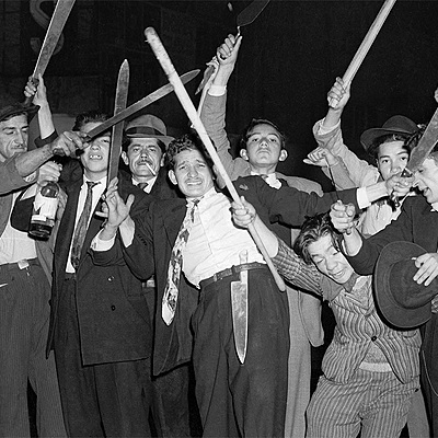 Timeline: Linea de tiempo - epoca de la violencia en colombia, transicion al bipartidismo electoral.