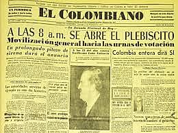 La modificacion de la constitucion colombiana.