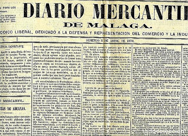 Se funda el Diario Mercantil