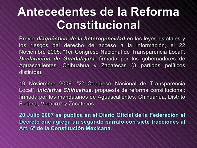 Entrega de iniciativa de reforma constitucional firmada en Declaración de Guadalajara