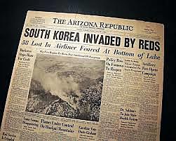 Korean War begins