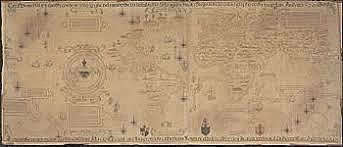 Diego Ribeiro primer mapamundi cientifico