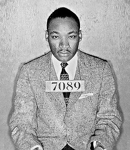 MLK goes to a Birmingham jail