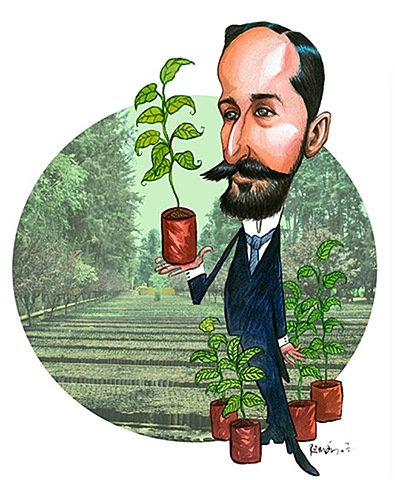 Miguel Ángel de Quevedo y Zubieta, conocido como “el Apóstol del Árbol”