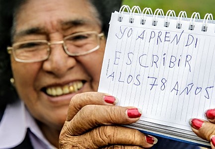 Tasa de analfabetismo