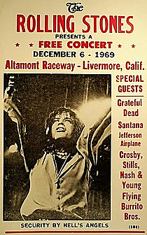 The Rolling Stones Host the Altamont Music Festival