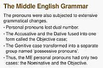 Grammatical changes
