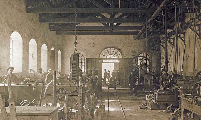 Disminución de la producción manufacturera