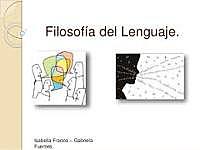 Filosofía del lenguaje