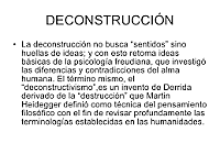 deconstruccionismo
