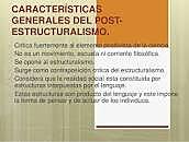 Pos-estructuralismo