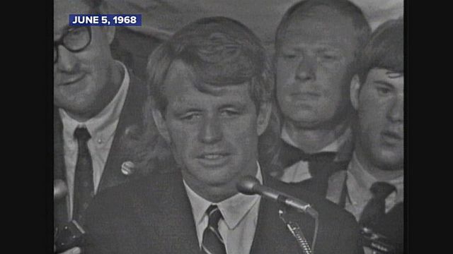 Robert F. Kennedy is assassinated.