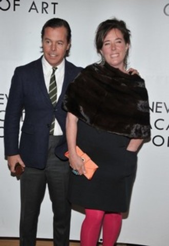 Kate Spade launches her handbags with Andy Spade.