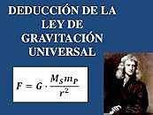 NEWTON FORMULA LA LEY GRAVITACIONAL UNIVERSAL