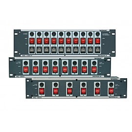 paneles de conmutación.