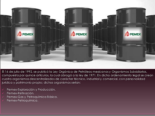 Historia de la industria petrolera en México