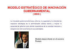 Gobierno de Vicente Fox