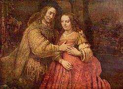 La novia judía - Rembrandt (Barroco)