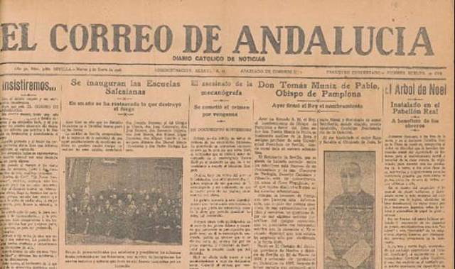 Desaparición de El Correo de Andalucía
