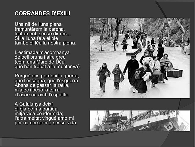 Publicació de "Corrandes d'exili"