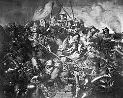 de Spaanse troepen met meer succes bevochten