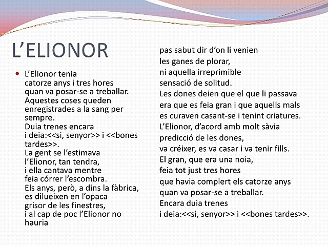 Publicació de "La fàbrica"