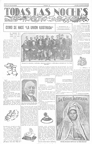 La Unión Ilustrada aparece en El Heraldo de Madrid