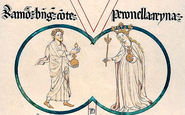 Ramon Berenguer IV es casa amb Peronella d'Aragó